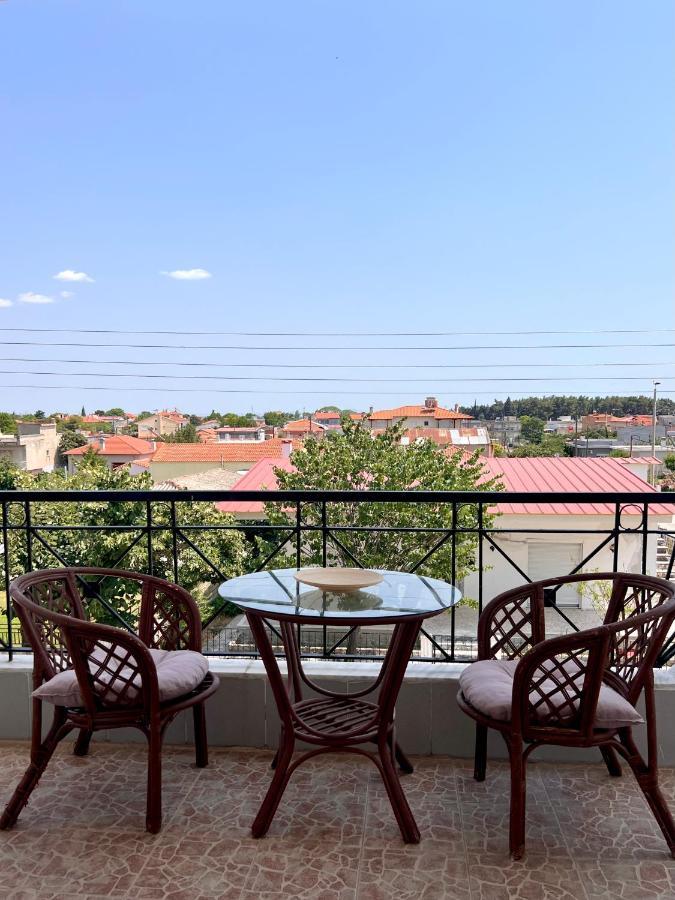 Dimitra House Entire Apartment With Balcony And View Pherrai Екстер'єр фото